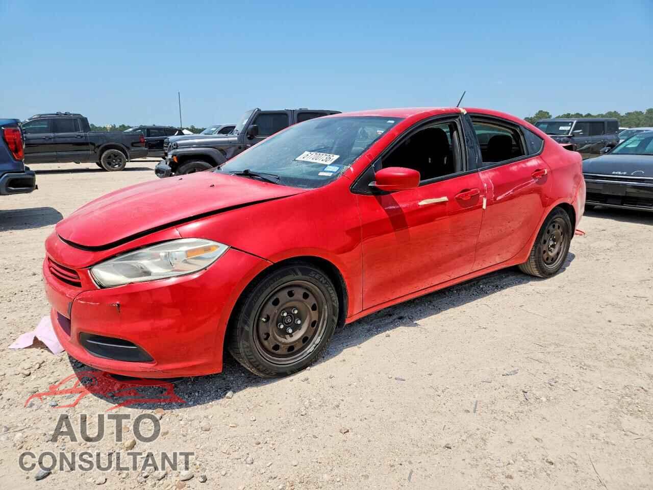 DODGE DART 2016 - 1C3CDFAA0GD682283