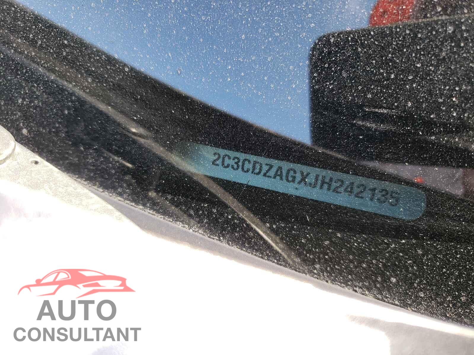 DODGE CHALLENGER 2018 - 2C3CDZAGXJH242135