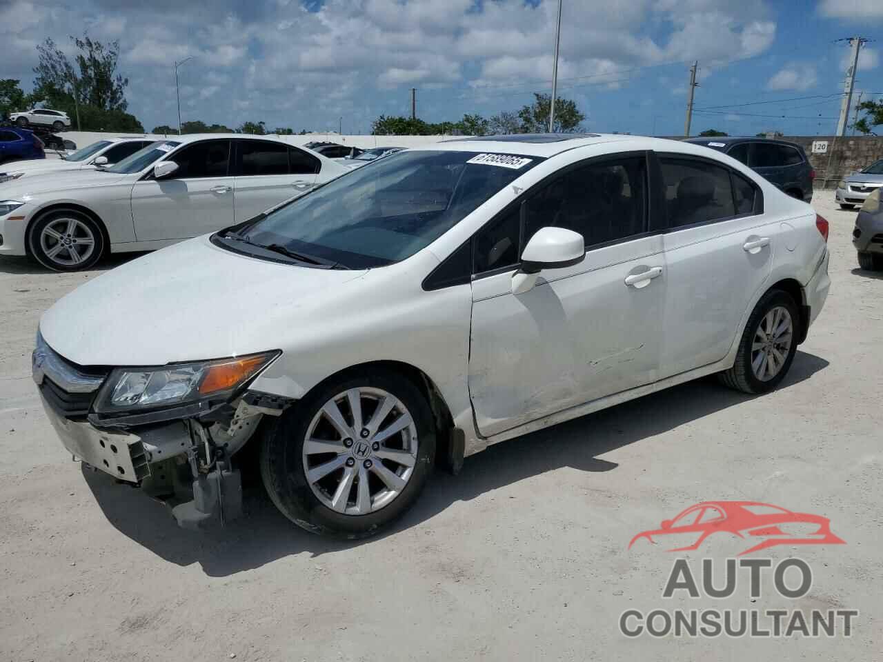 HONDA CIVIC 2012 - 19XFB2F86CE093583