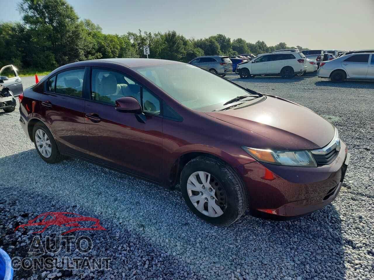 HONDA CIVIC 2012 - 2HGFB2F57CH532740