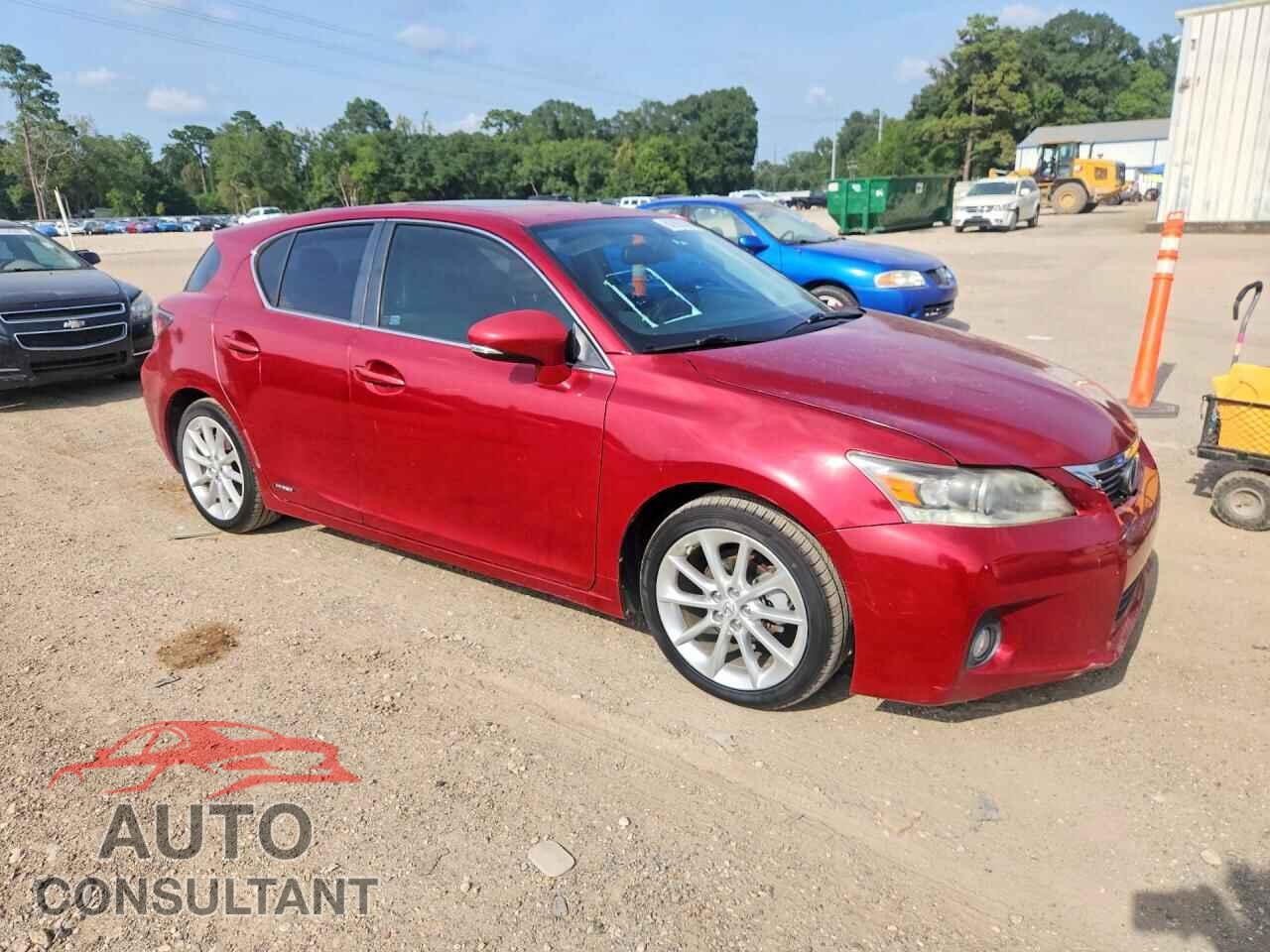 LEXUS CT 200 2011 - JTHKD5BH2B2036551