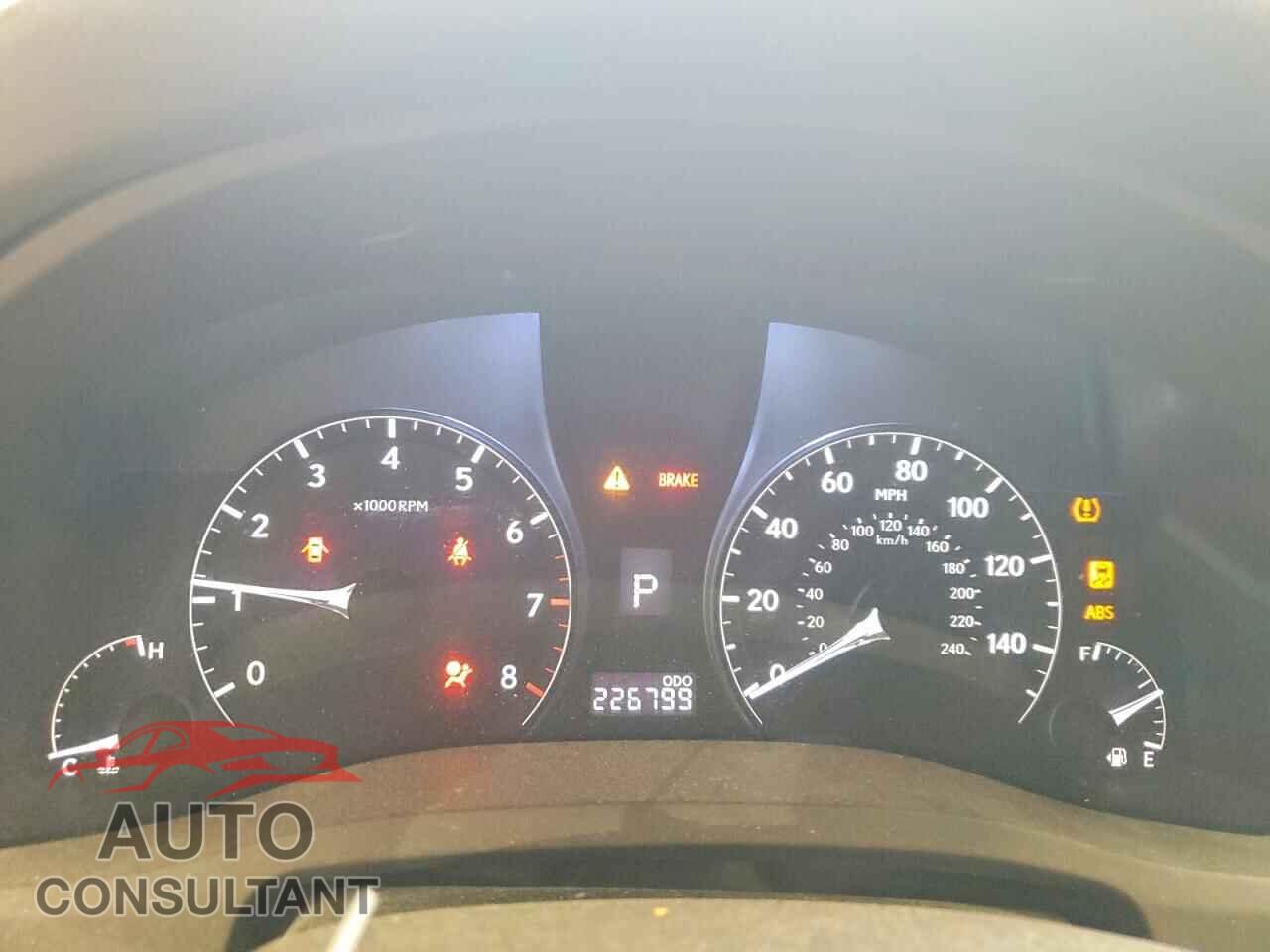 LEXUS RX350 2012 - 2T2BK1BA2CC125036