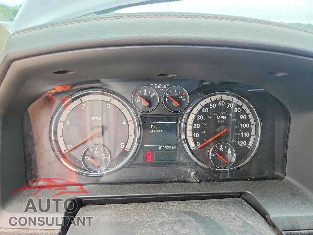 DODGE RAM 2500 2012 - 3C6UD5FL1CG119820