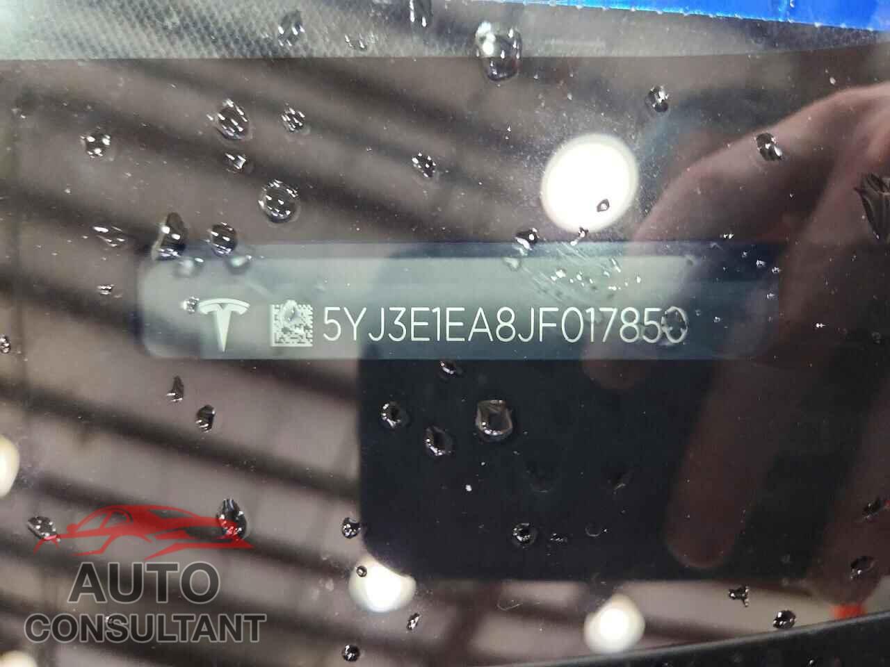 TESLA MODEL 3 2018 - 5YJ3E1EA8JF017850