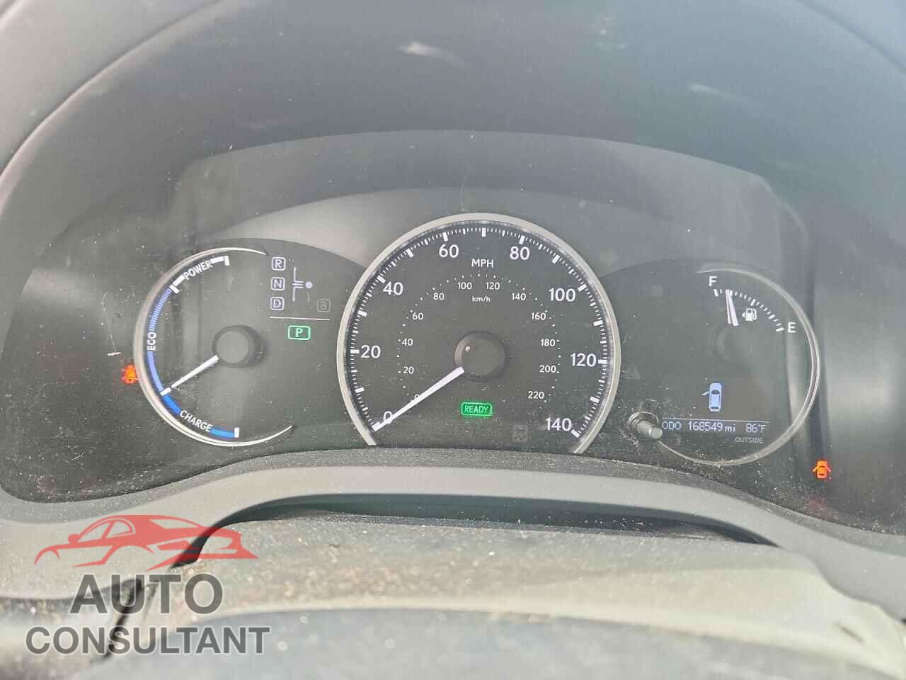 LEXUS CT 200 2013 - JTHKD5BH8D2153800