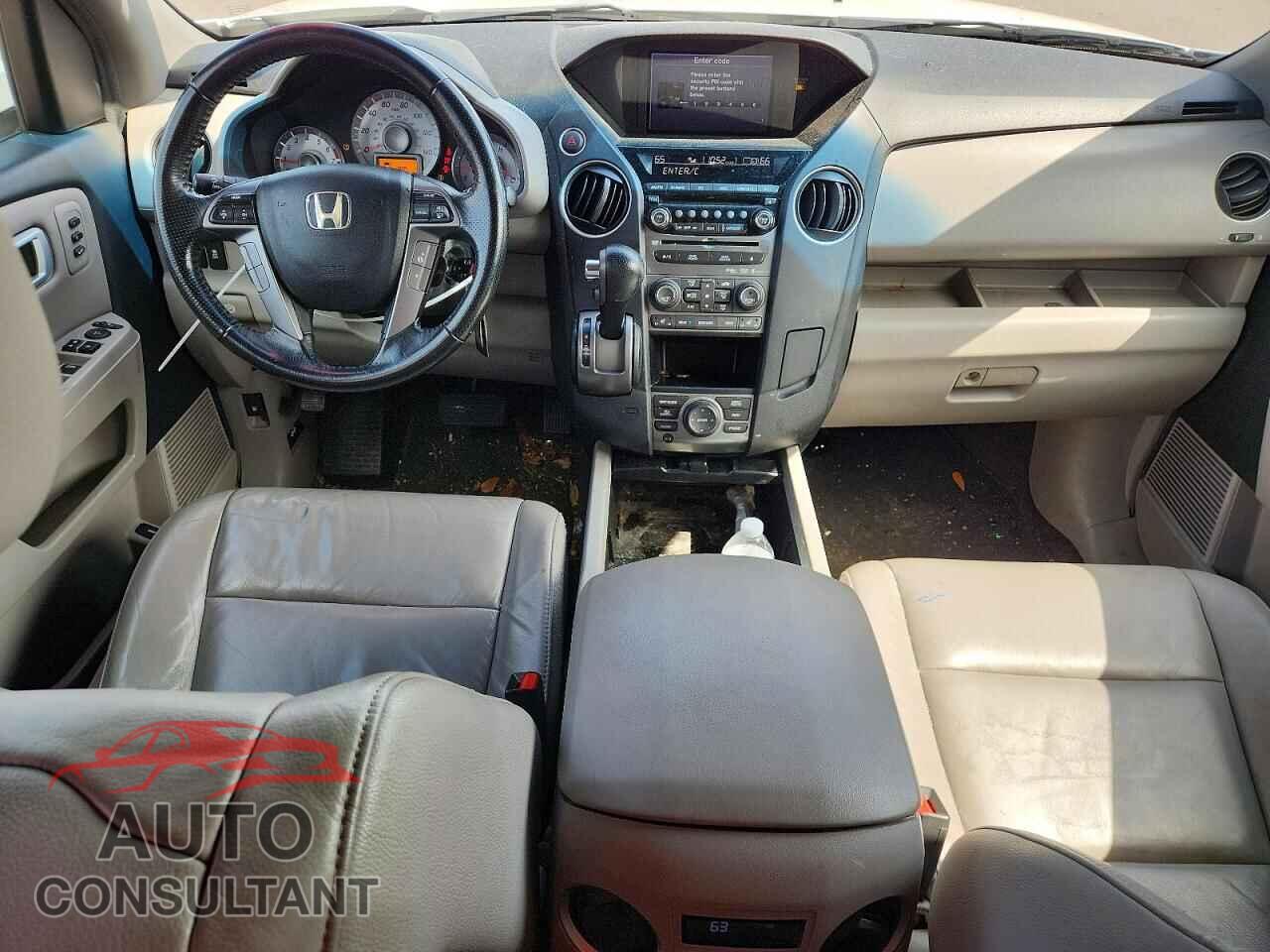HONDA PILOT 2012 - 5FNYF3H97CB012710