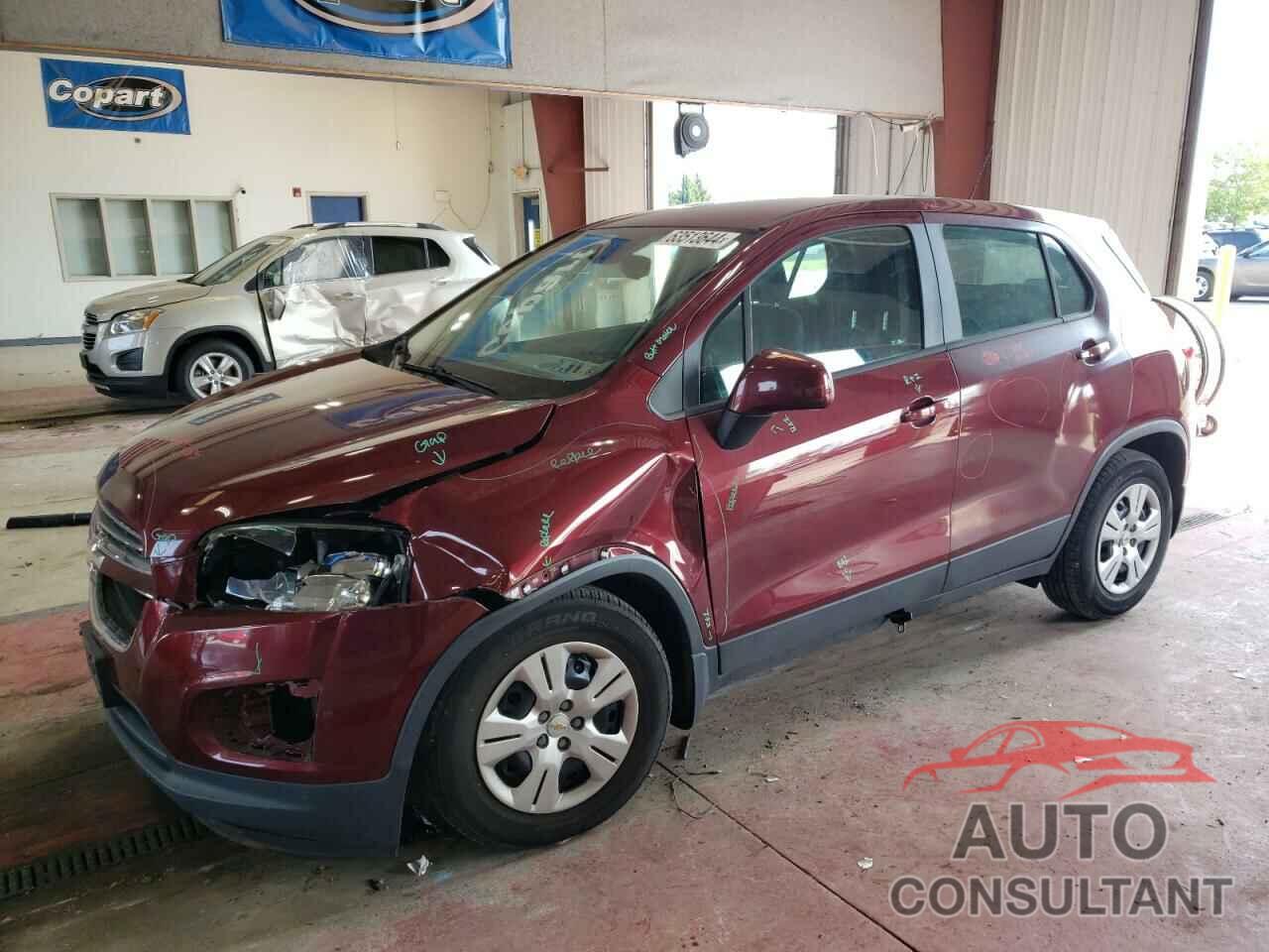 CHEVROLET TRAX 2016 - 3GNCJKSB9GL175324