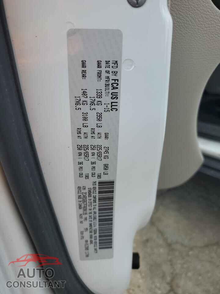DODGE CARAVAN 2015 - 2C4RDGBG7FR690195