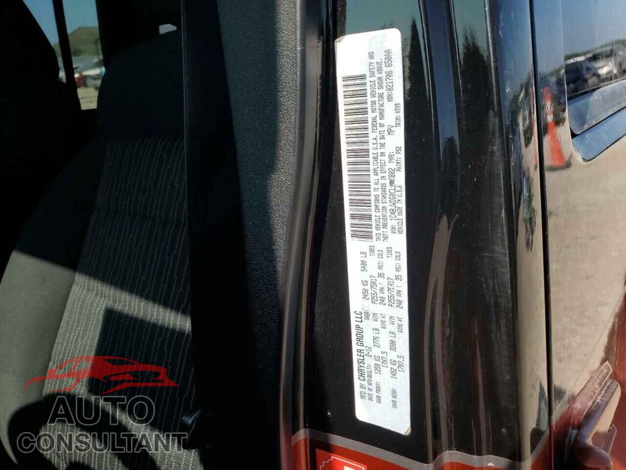 JEEP WRANGLER 2012 - 1C4BJWDG0CL200802