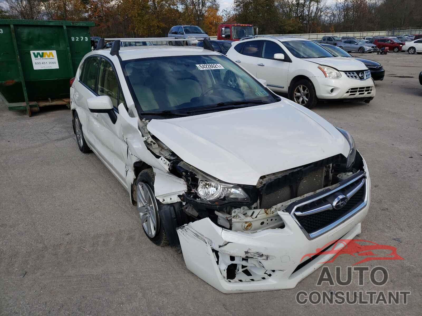 SUBARU IMPREZA 2016 - JF1GPAB61G8268168