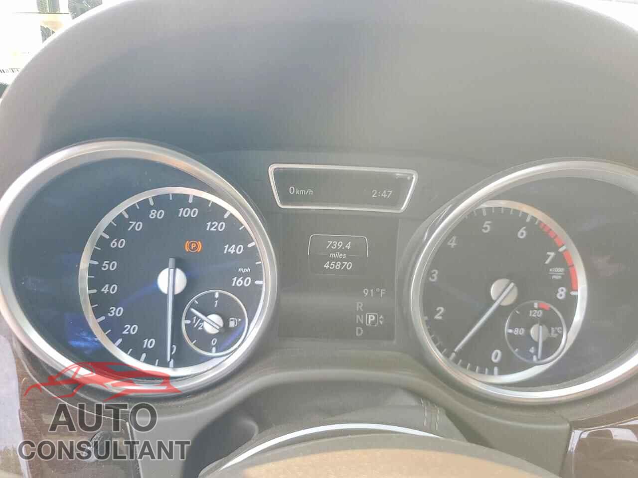 MERCEDES-BENZ M-CLASS 2015 - 4JGDA5HB5FA457614