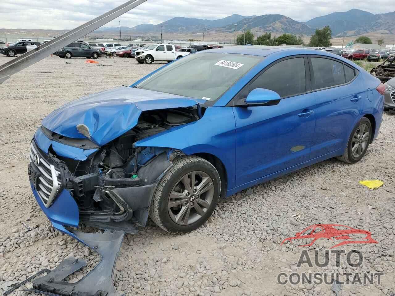 HYUNDAI ELANTRA 2017 - KMHD84LF5HU250206