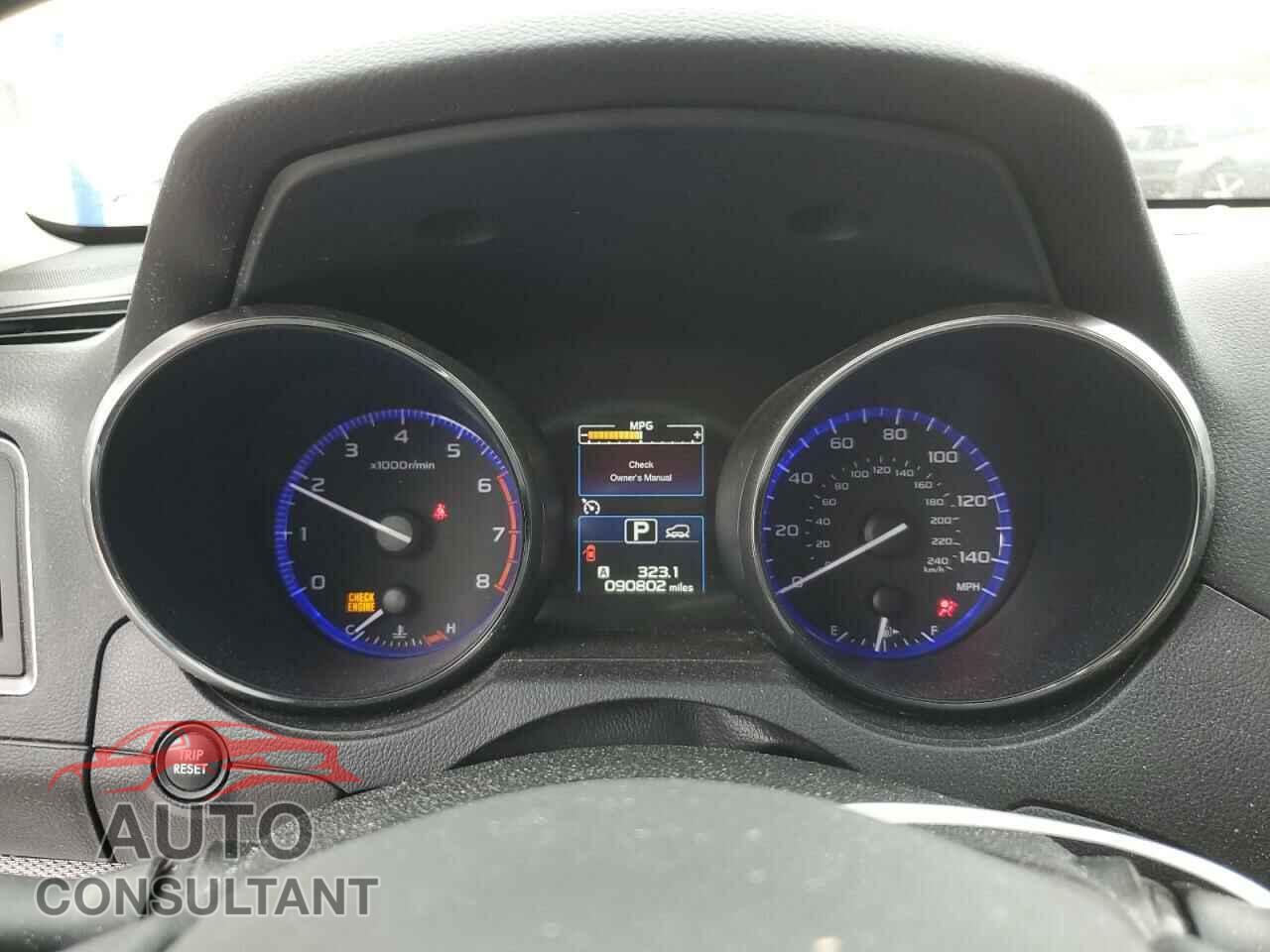 SUBARU OUTBACK 2016 - 4S4BSACC1G3321192