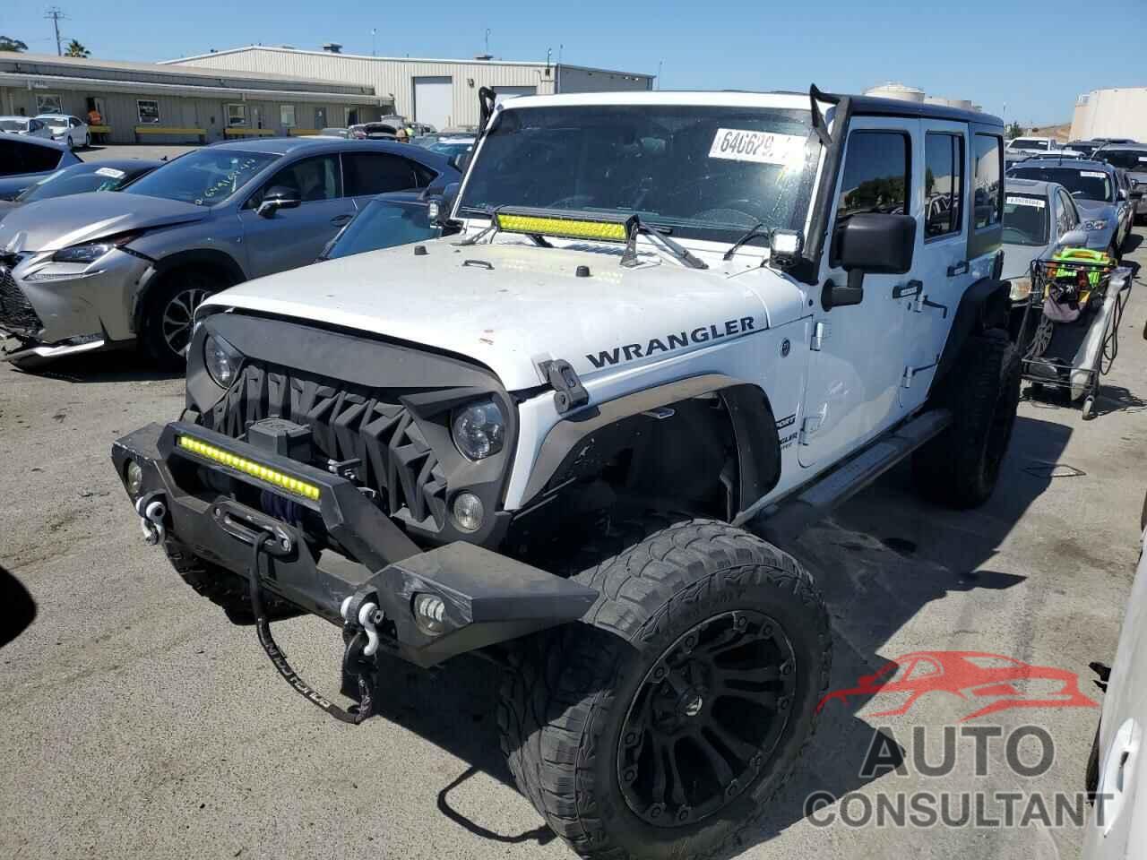 JEEP WRANGLER 2017 - 1C4BJWDG6HL551706