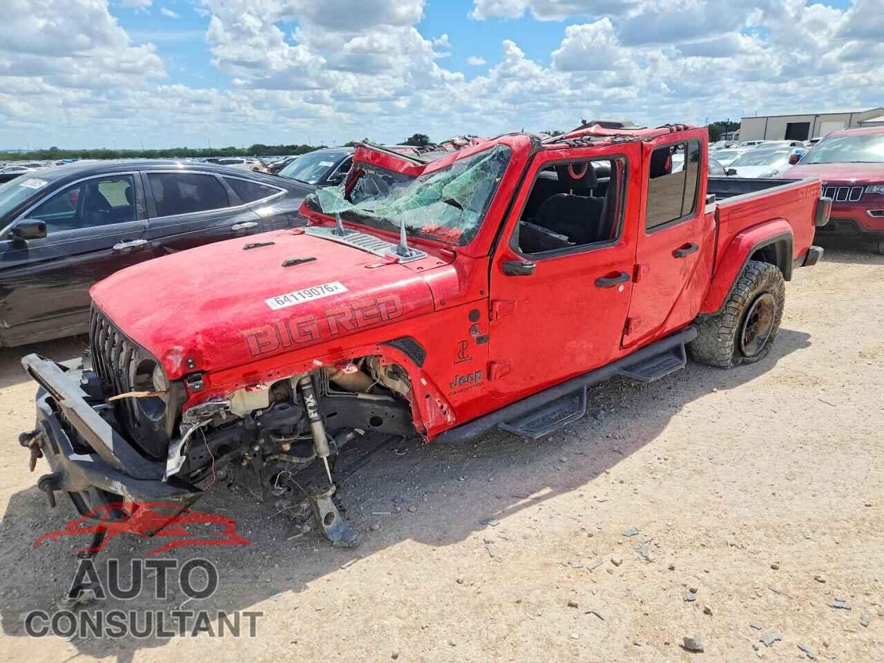 JEEP GLADIATOR 2021 - 1C6HJTAG8ML513909