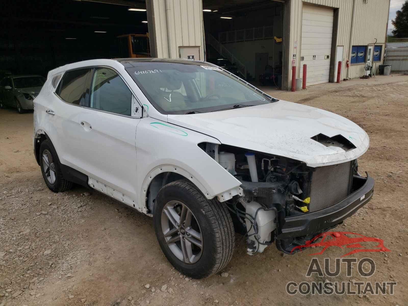 HYUNDAI SANTA FE 2017 - 5XYZUDLB7HG479796