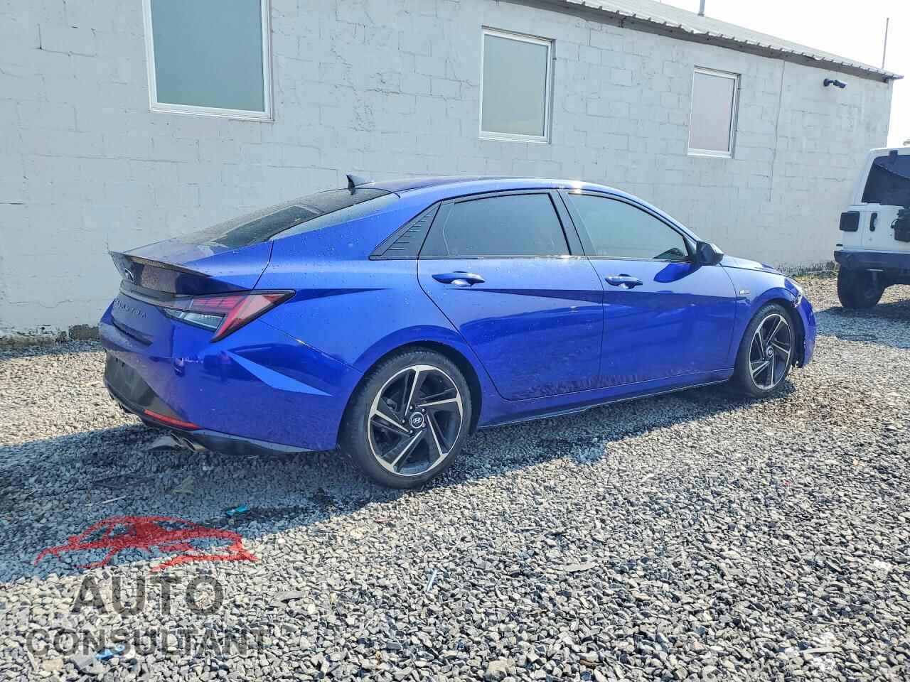 HYUNDAI ELANTRA 2022 - KMHLR4AF3NU244007