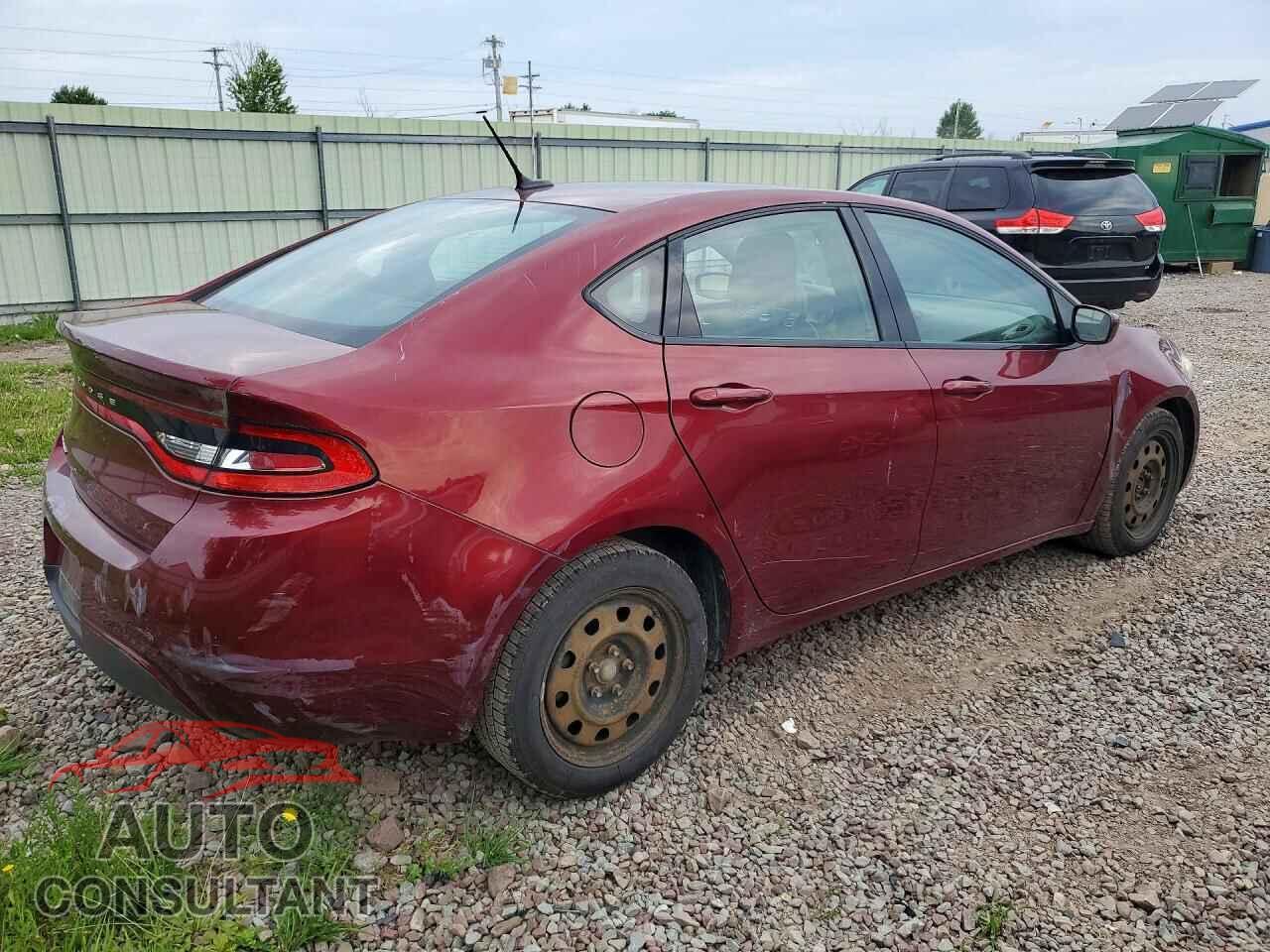 DODGE DART 2015 - 1C3CDFAAXFD337678