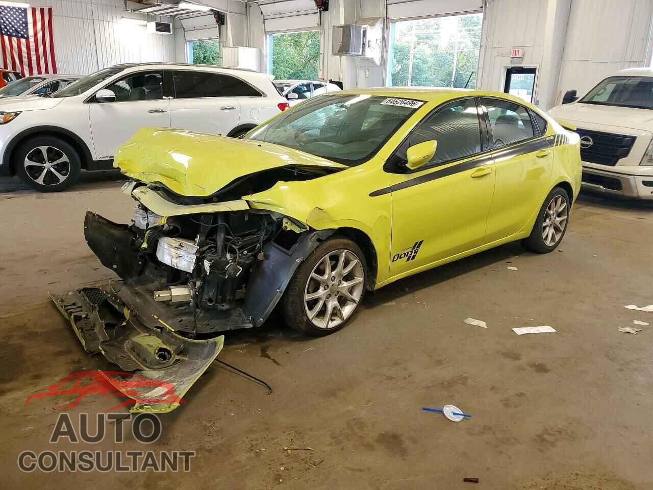 DODGE DART 2013 - 1C3CDFBH3DD142658