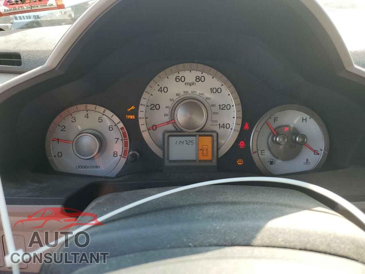 HONDA PILOT 2011 - 5FNYF4H22BB036517