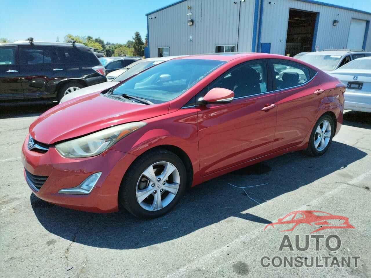 HYUNDAI ELANTRA 2016 - KMHDH4AE0GU505756