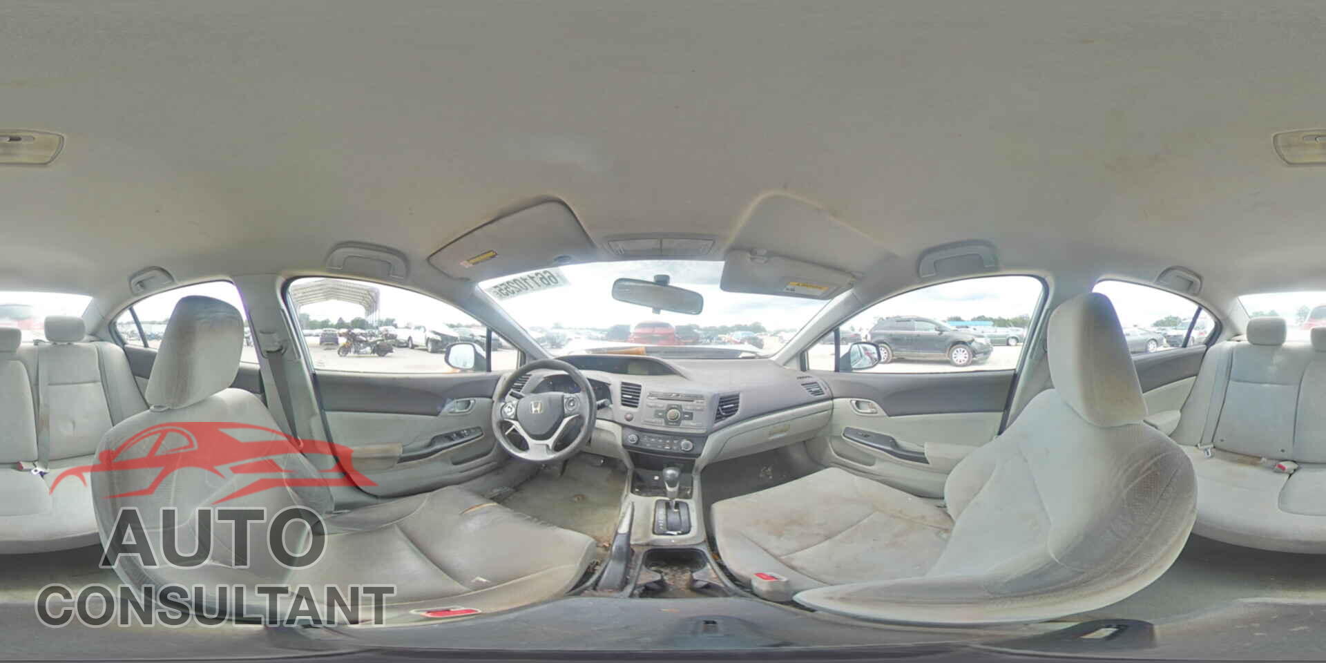 HONDA CIVIC 2012 - 19XFB2F55CE082421