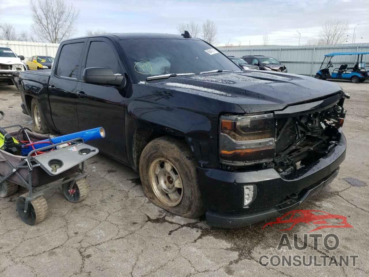 CHEVROLET SILVERADO 2017 - 3GCUKREC8HG256297