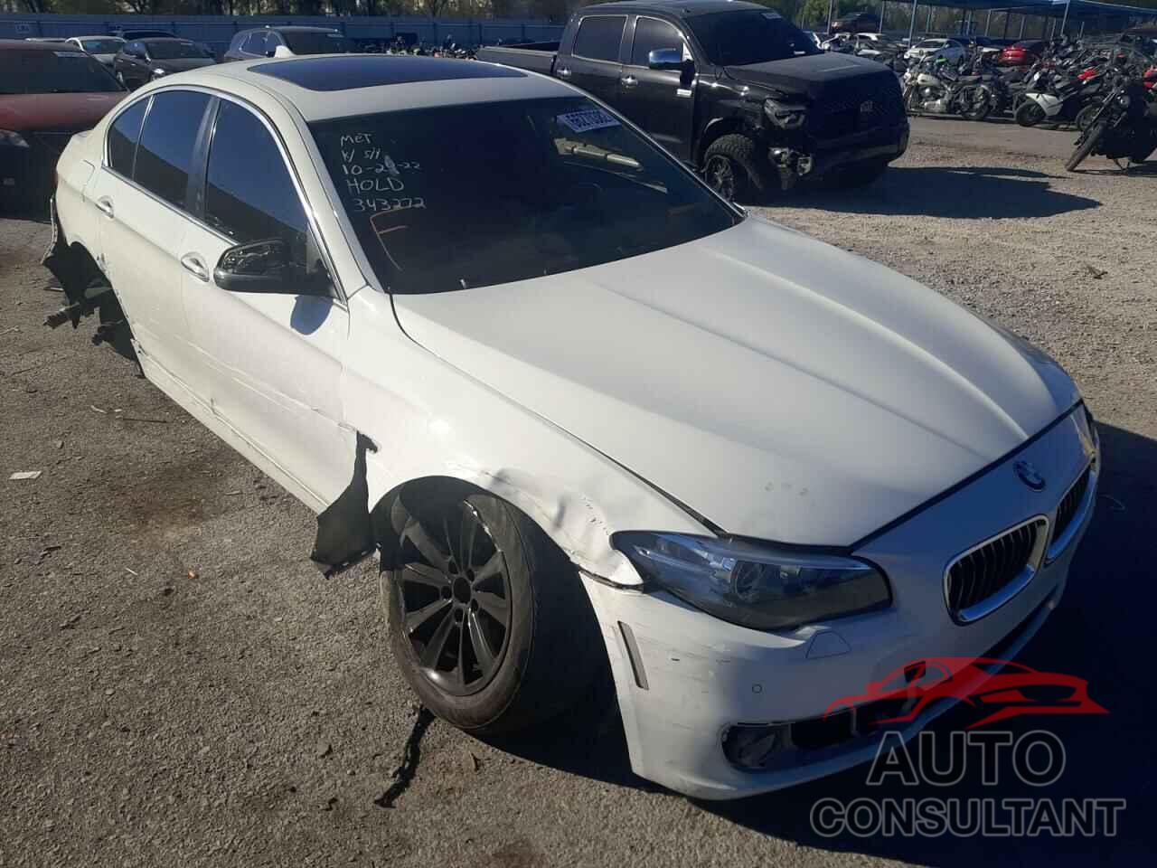 BMW 5 SERIES 2016 - WBA5A5C53GG352365