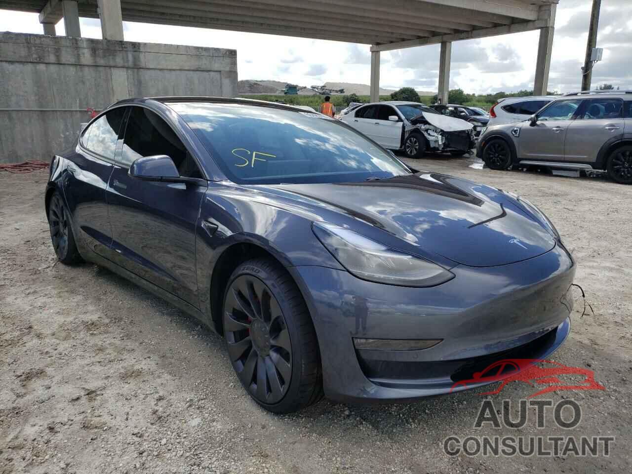 TESLA MODEL 3 2021 - 5YJ3E1EC8MF024545