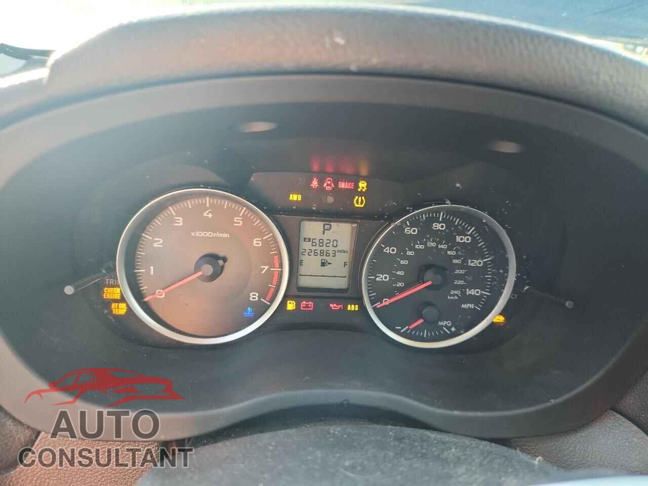SUBARU XV 2013 - JF2GPAWC2D2865985