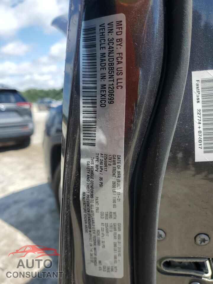 JEEP COMPASS 2022 - 3C4NJDBB5NT120699