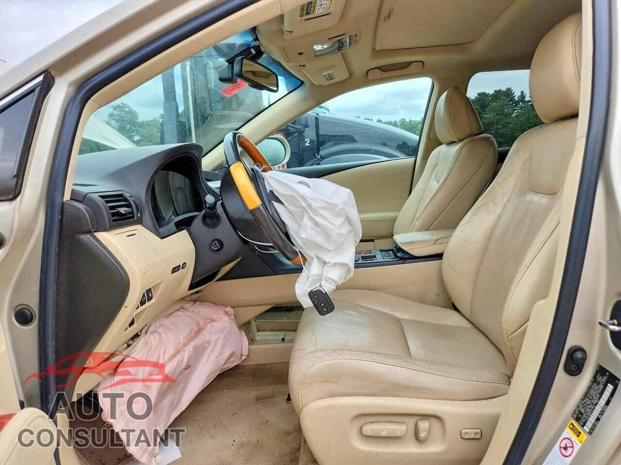 LEXUS RX 350 2012 - 2T2BK1BA2CC151149