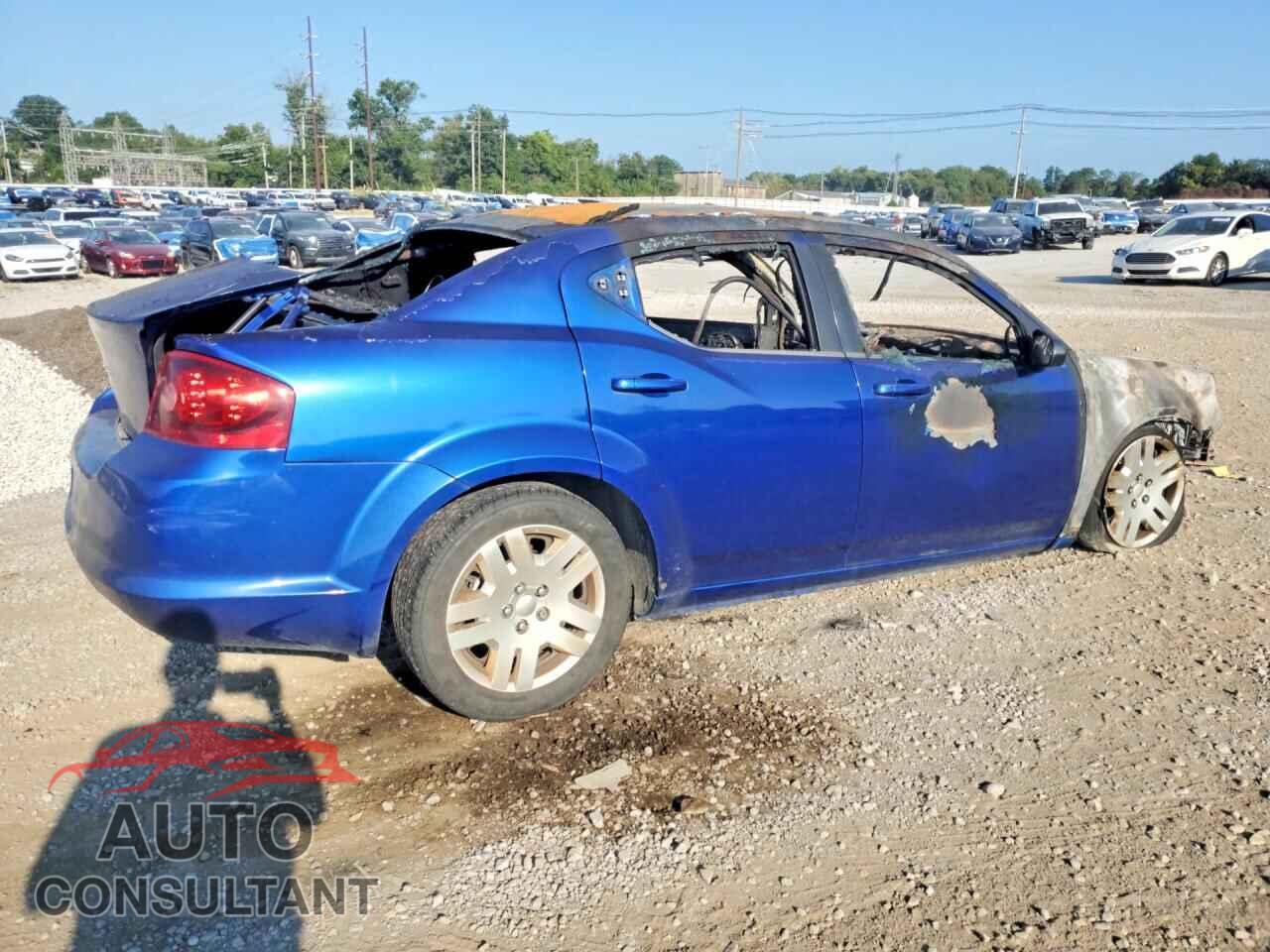 DODGE AVENGER 2013 - 1C3CDZAB6DN602744
