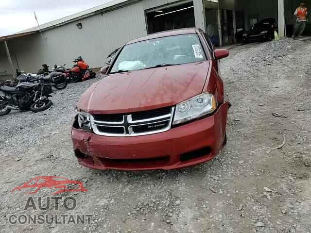 DODGE AVENGER 2012 - 1C3CDZCB4CN161711