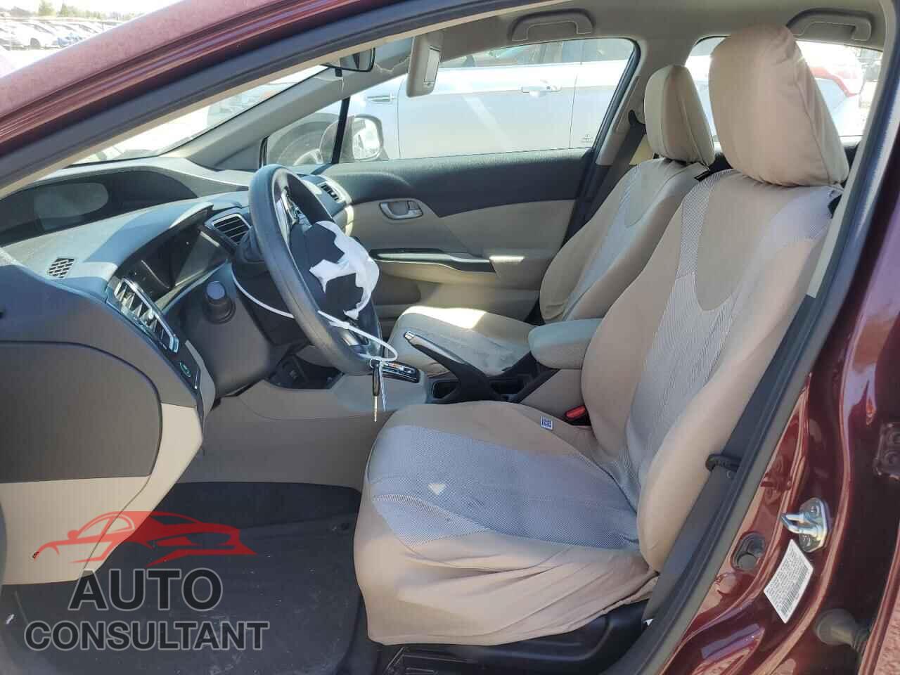 HONDA CIVIC 2013 - 19XFB2F55DE291000