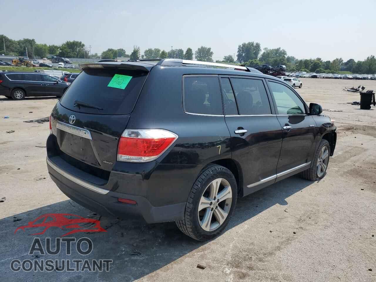 TOYOTA HIGHLANDER 2011 - 5TDDK3EH0BS080539
