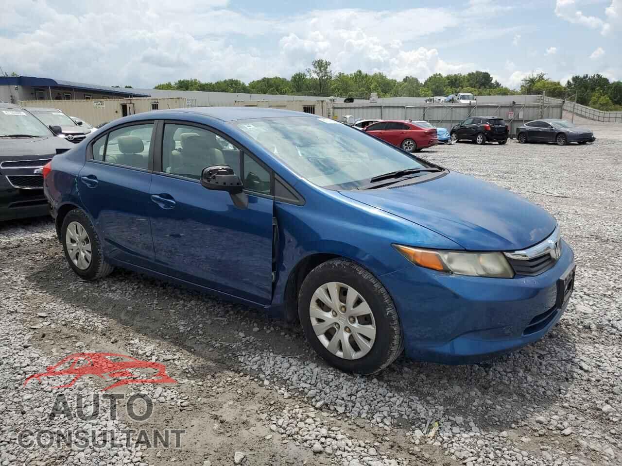 HONDA CIVIC 2012 - 19XFB2F51CE081590
