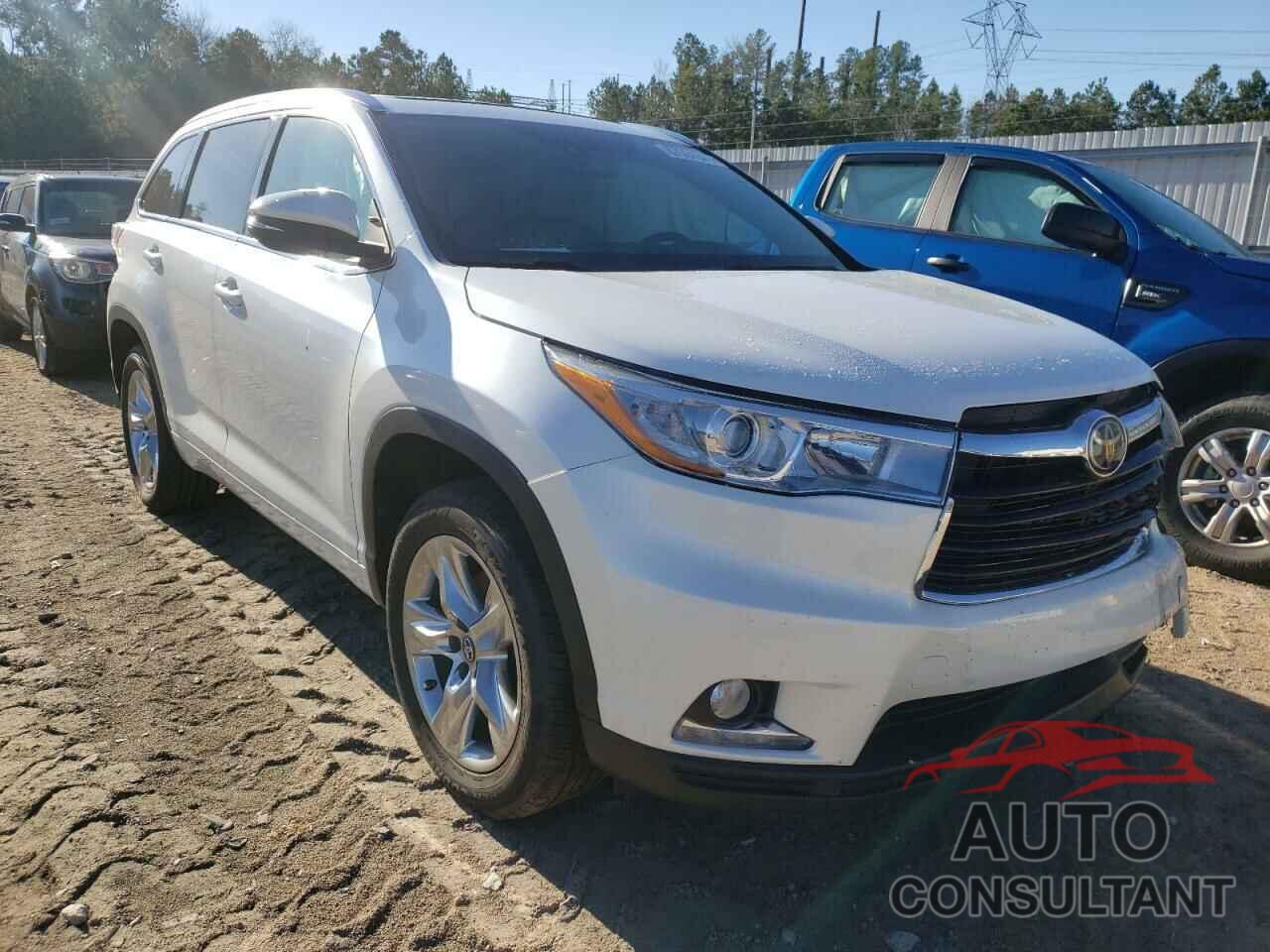 TOYOTA HIGHLANDER 2016 - 5TDYKRFH3GS168981