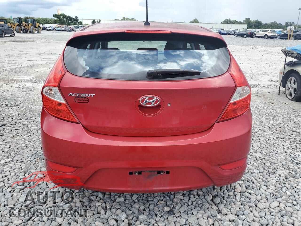 HYUNDAI ACCENT 2015 - KMHCU5AEXFU225385
