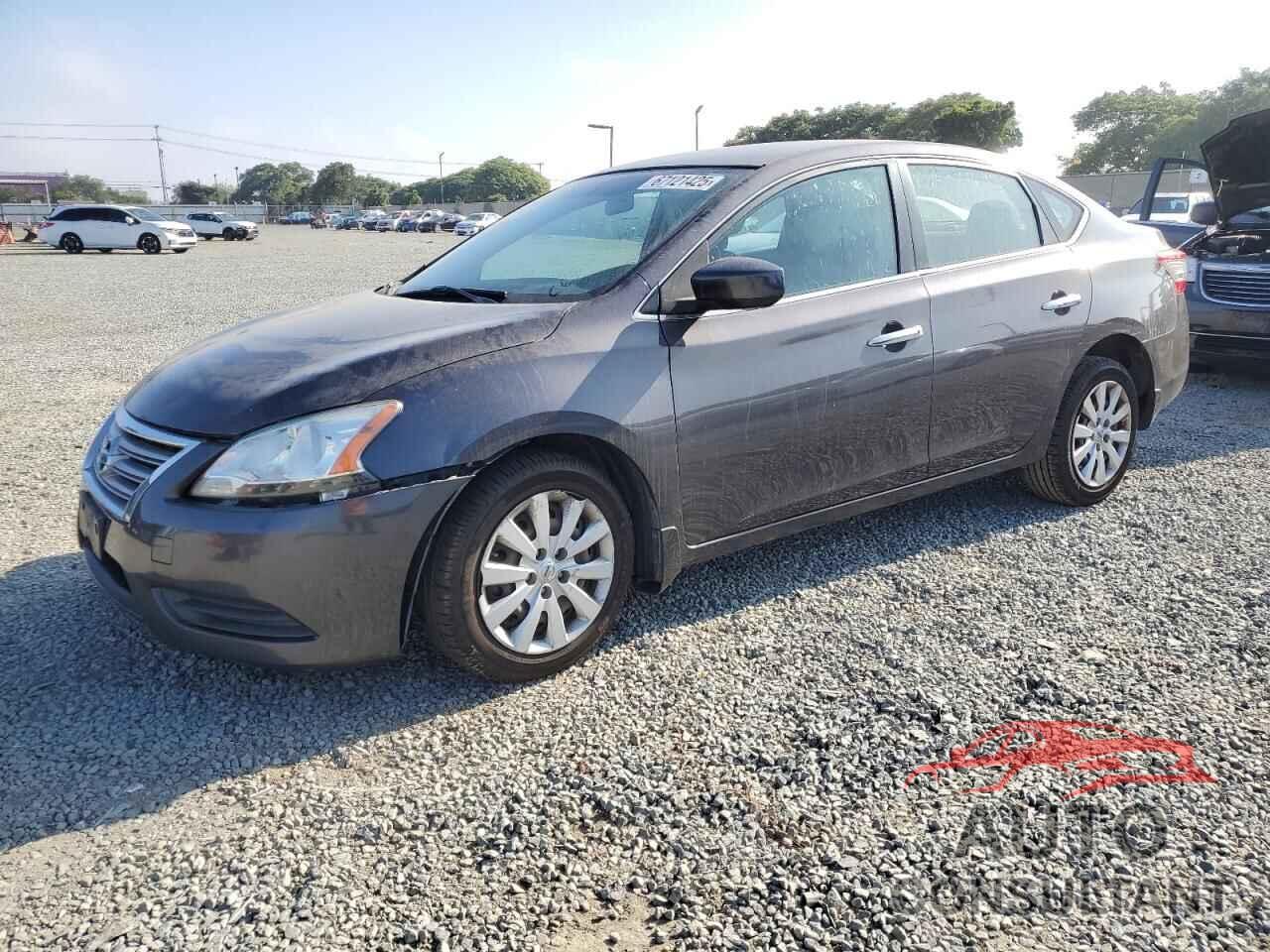 NISSAN SENTRA 2014 - 1N4AB7AP4EN853763