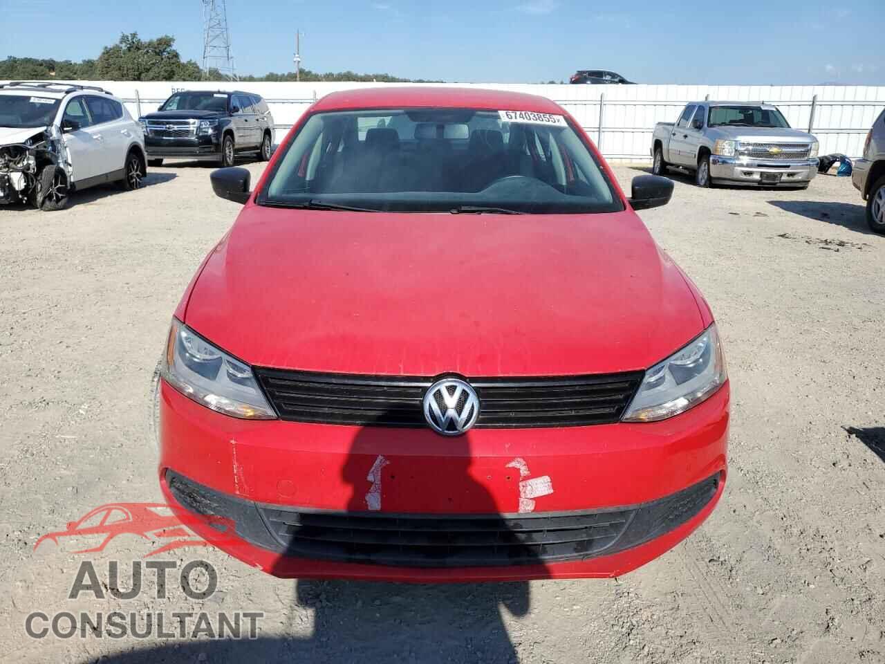 VOLKSWAGEN JETTA 2012 - 3VW2K7AJ6CM366899