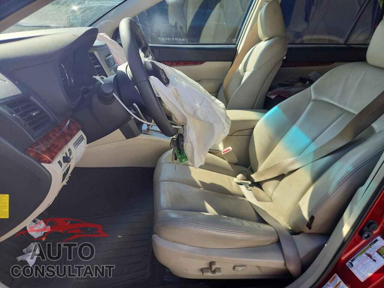 SUBARU OUTBACK 2011 - 4S4BRBKC6B3354359