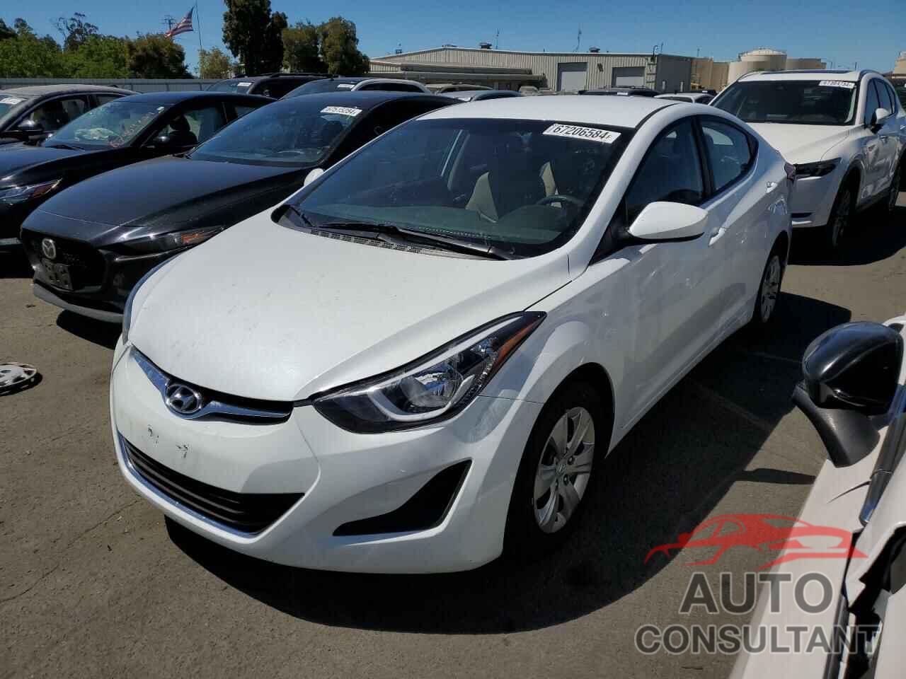 HYUNDAI ELANTRA 2016 - 5NPDH4AE2GH762030