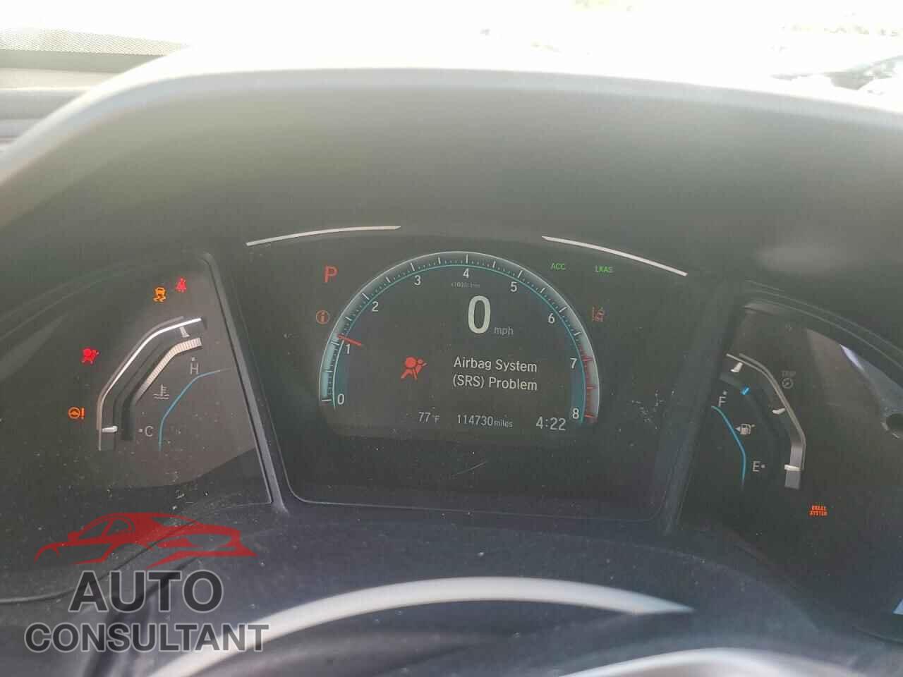 HONDA CIVIC 2017 - 19XFC2F67HE217654