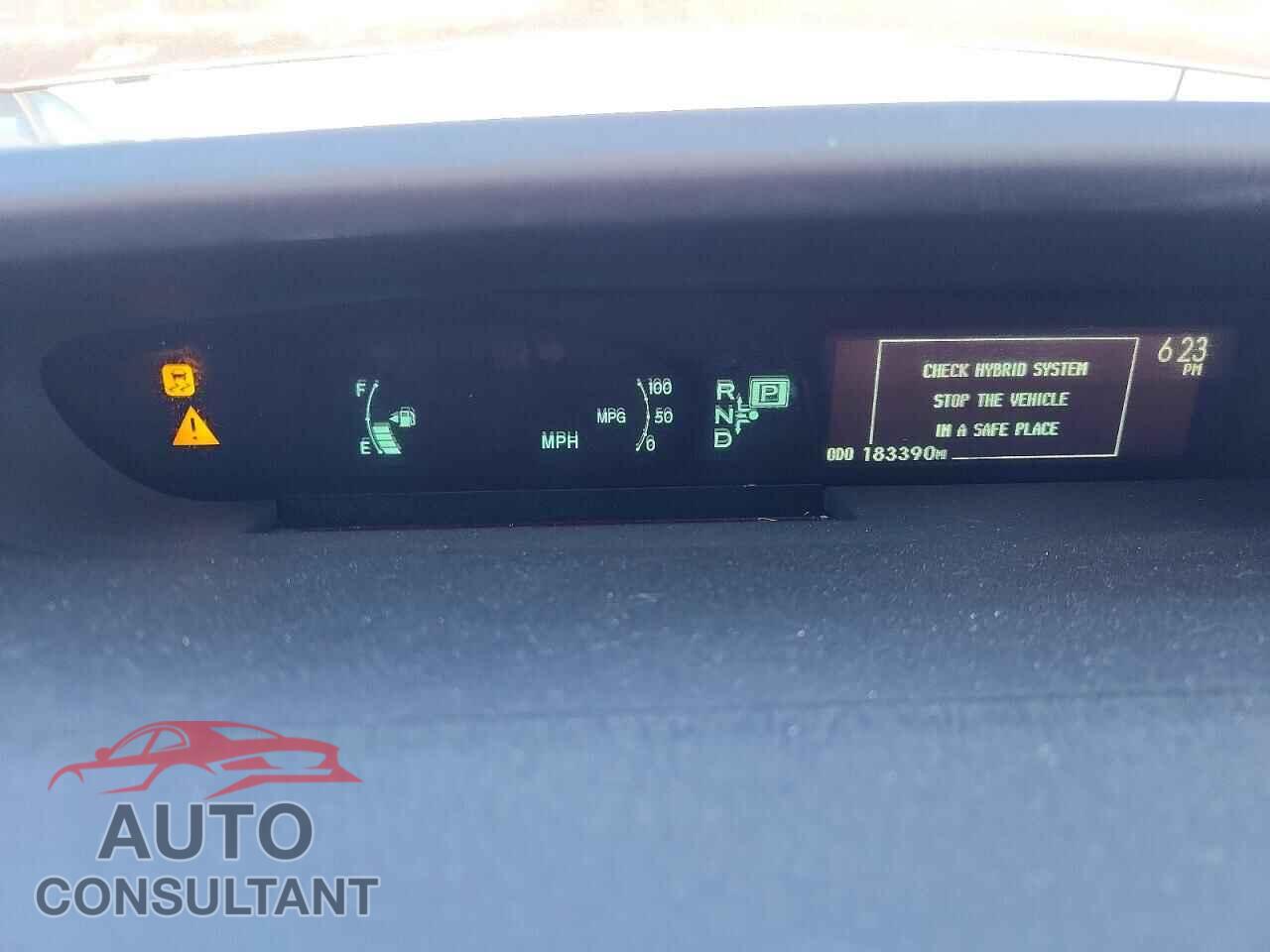 TOYOTA PRIUS 2012 - JTDKN3DUXC1609247