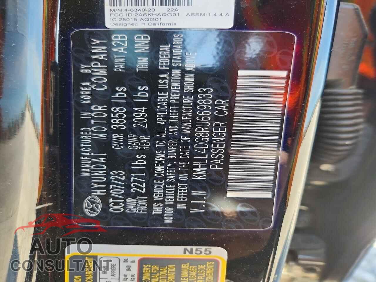 HYUNDAI ELANTRA 2024 - KMHLL4DG8RU669833