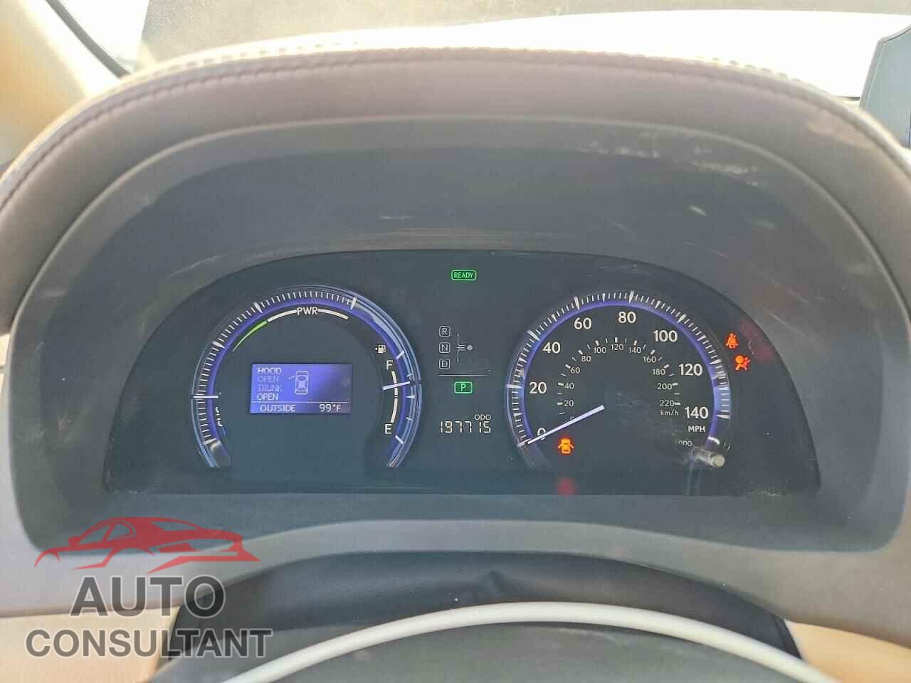 LEXUS HS 2010 - JTHBB1BA0A2001121