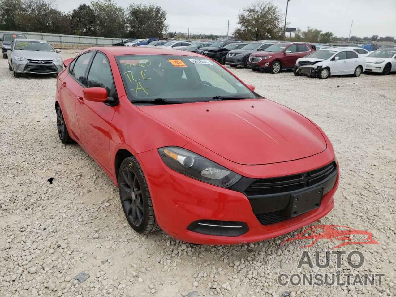 DODGE DART 2016 - 1C3CDFAA7GD625563