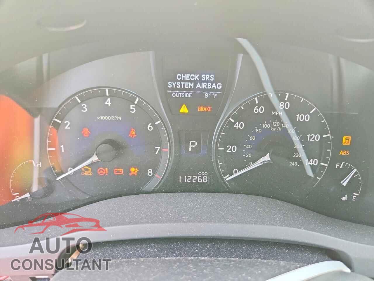 LEXUS RX350 2010 - 2T2BK1BAXAC070686