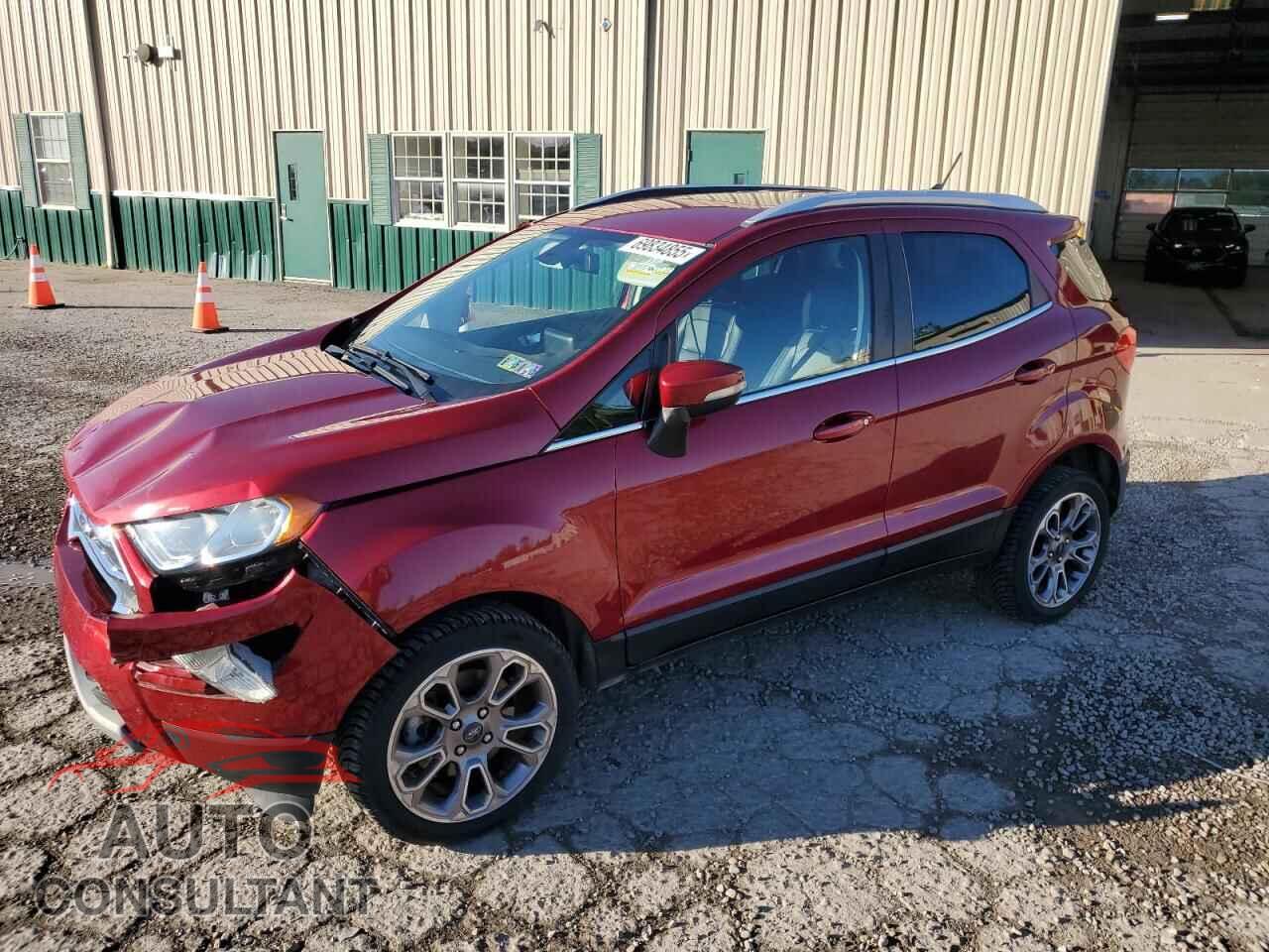 FORD ECOSPORT 2019 - MAJ6S3KL4KC283135